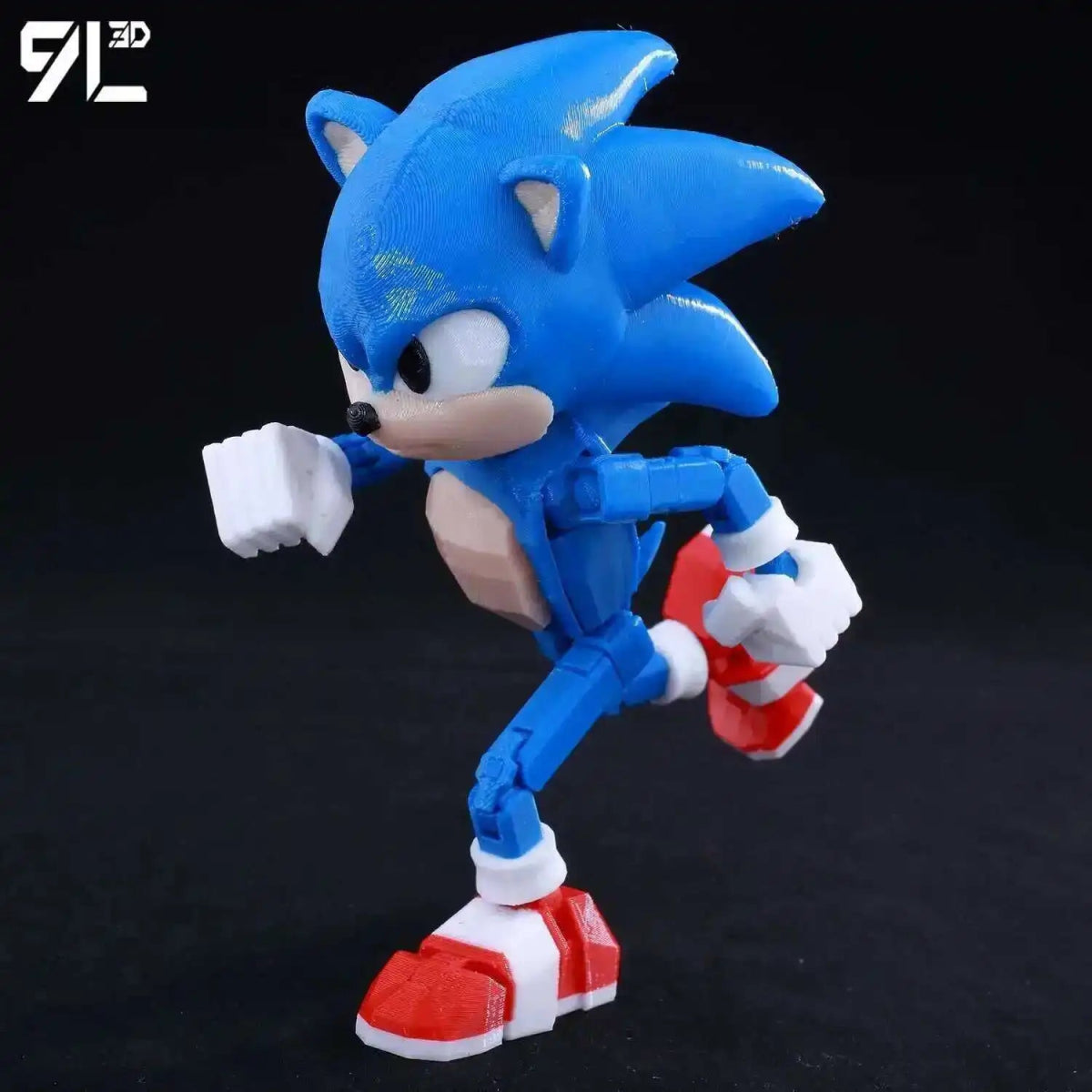 Figurine Action 9L3D Articulée 13cm | Modèle Collection Personnage de Jeu - Pièces Interchangeables | Impression 3D Jouet 3D - KAWAII FAVIE