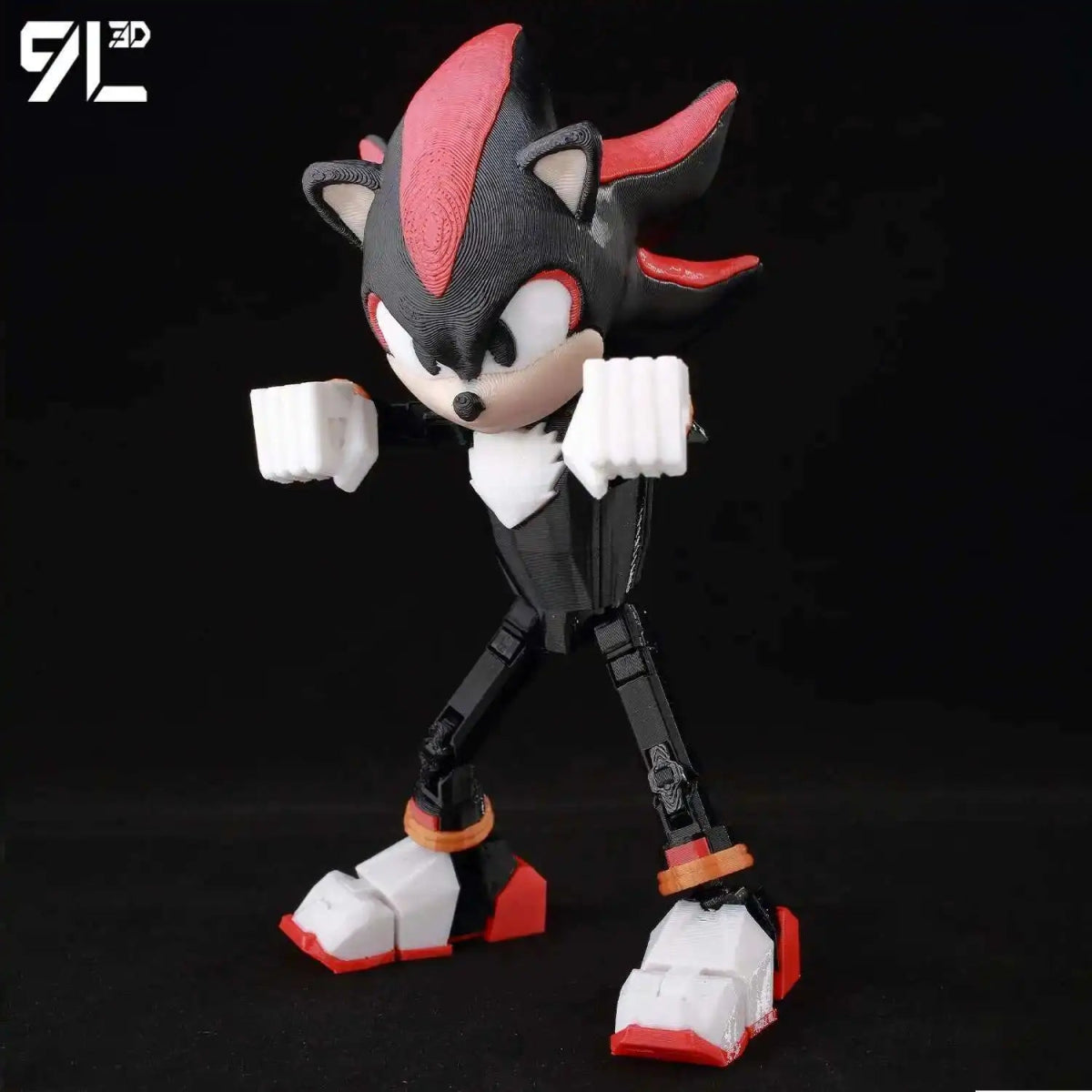 Figurine Action 9L3D Articulée 13cm | Modèle Collection Personnage de Jeu - Pièces Interchangeables | Impression 3D Jouet 3D - KAWAII FAVIE