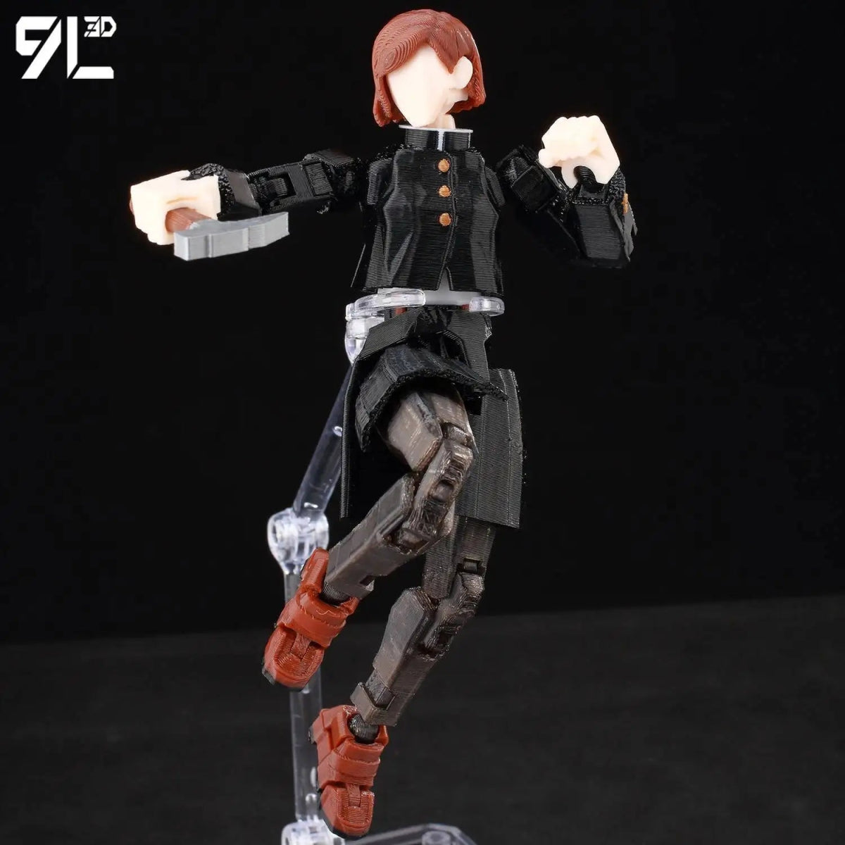 Figurine Articulée 3D Jujutsu Kaisen 13+ cm | Fushiguro Toji, Gojo Satoru, Yuji - Pièces Interchangeables | Impression 3D Jouet 3D - KAWAII FAVIE