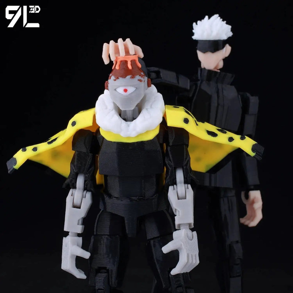 Figurine Articulée 3D Jujutsu Kaisen 13+ cm | Fushiguro Toji, Gojo Satoru, Yuji - Pièces Interchangeables | Impression 3D Jouet 3D - KAWAII FAVIE