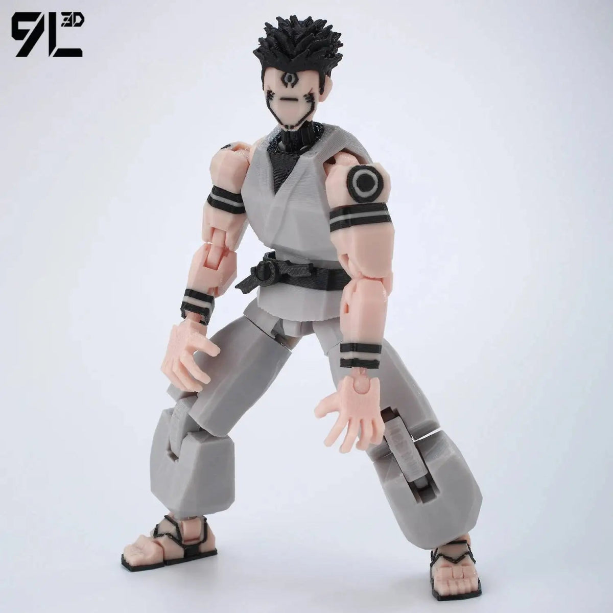 Figurine Articulée 3D Jujutsu Kaisen 13+ cm | Fushiguro Toji, Gojo Satoru, Yuji - Pièces Interchangeables | Impression 3D Jouet 3D - KAWAII FAVIE