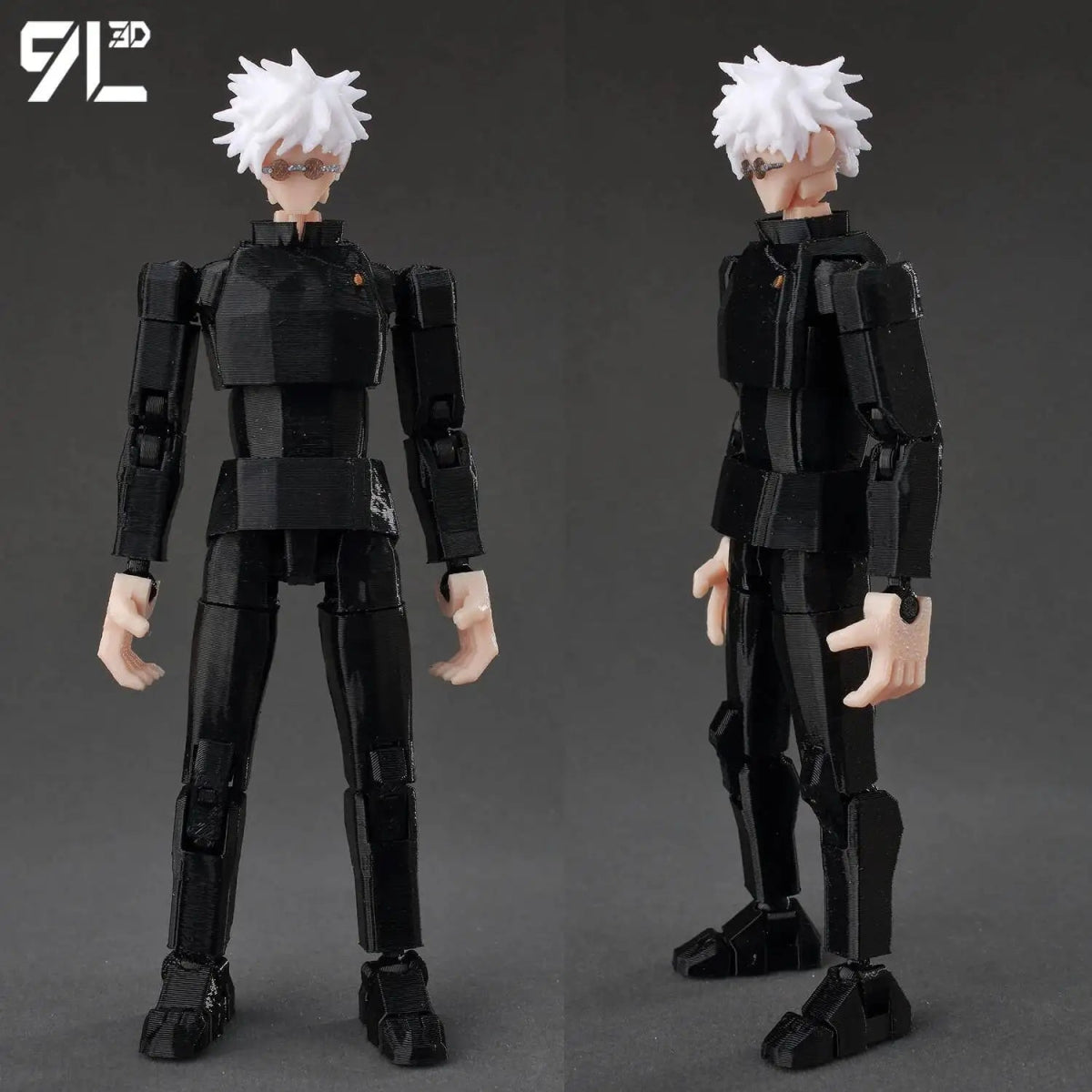 Figurine Articulée 3D Jujutsu Kaisen 13+ cm | Fushiguro Toji, Gojo Satoru, Yuji - Pièces Interchangeables | Impression 3D Jouet 3D - KAWAII FAVIE