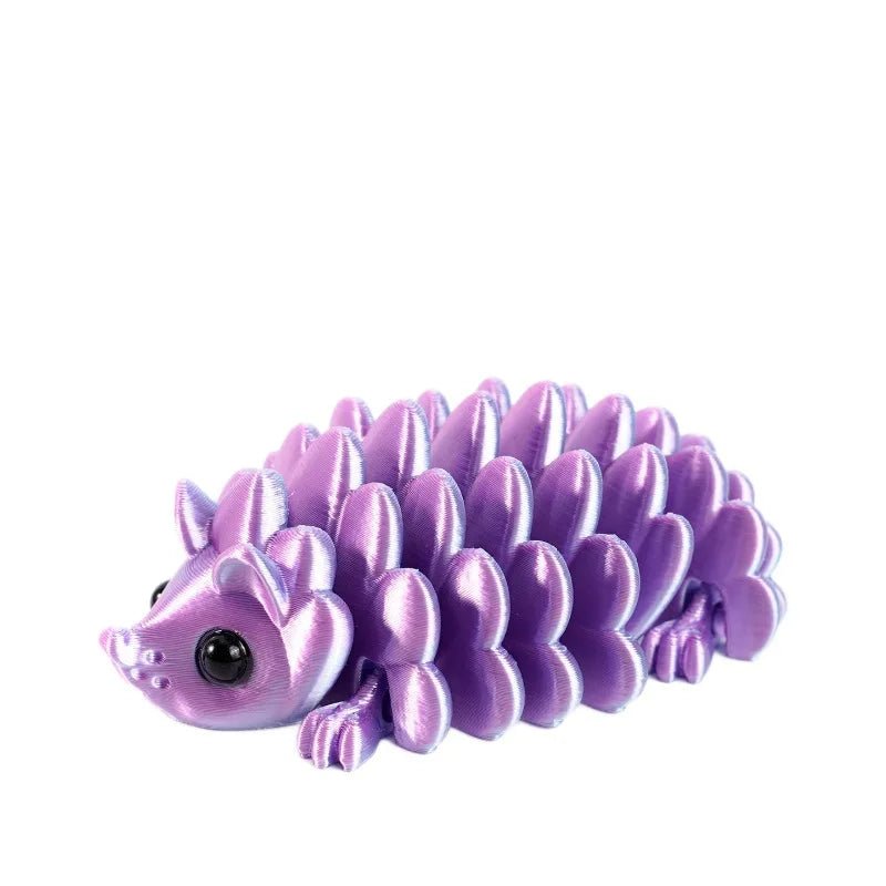 Figurine Articulée d’Hérisson Imprimée en 3D | Décoration de Bureau et Objet Collection - Cadeau Créatif Jouet 3D - KAWAII FAVIE
