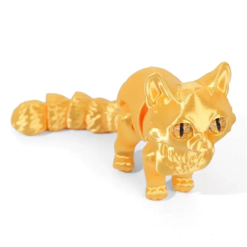 Figurine Chat Articulé en PVC | 1/2/3/6 Pièces Miniatures Colorées - Cadeau Créatif 3DFigurine Chat Articulé en PVC | 1/2/3/6 Pièces Miniatures Colorées - Cadeau Créatif 3D Jouet 3D - KAWAII FAVIE