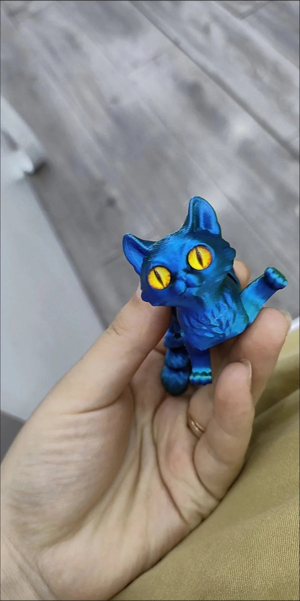 Figurine Chat Articulé en PVC | 1/2/3/6 Pièces Miniatures Colorées - Cadeau Créatif 3DFigurine Chat Articulé en PVC | 1/2/3/6 Pièces Miniatures Colorées - Cadeau Créatif 3D Jouet 3D - KAWAII FAVIE