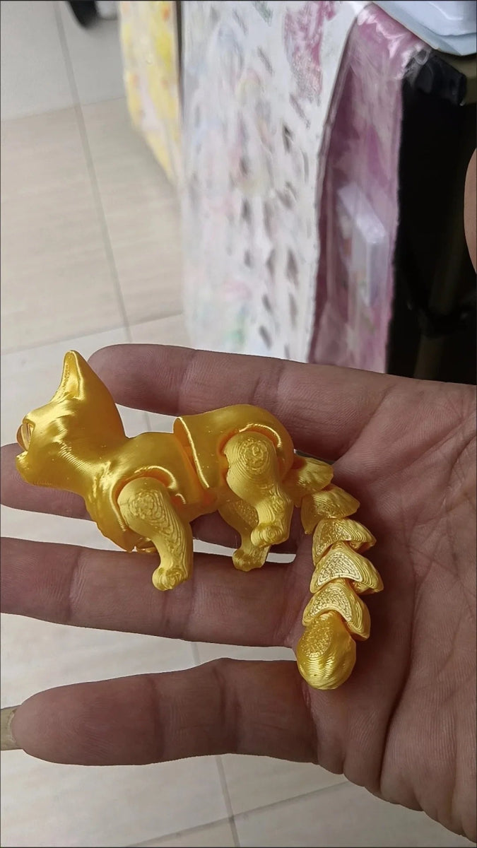 Figurine Chat Articulé en PVC | 1/2/3/6 Pièces Miniatures Colorées - Cadeau Créatif 3DFigurine Chat Articulé en PVC | 1/2/3/6 Pièces Miniatures Colorées - Cadeau Créatif 3D Jouet 3D - KAWAII FAVIE