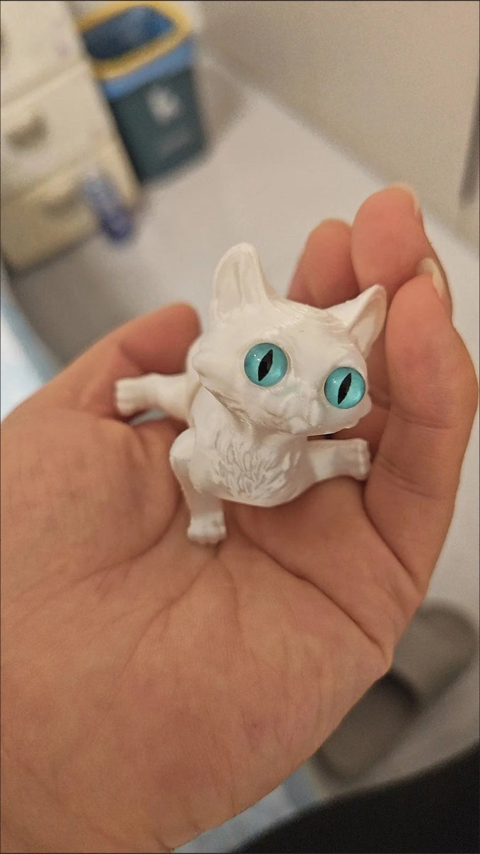 Figurine Chat Articulé en PVC | 1/2/3/6 Pièces Miniatures Colorées - Cadeau Créatif 3DFigurine Chat Articulé en PVC | 1/2/3/6 Pièces Miniatures Colorées - Cadeau Créatif 3D Jouet 3D - KAWAII FAVIE