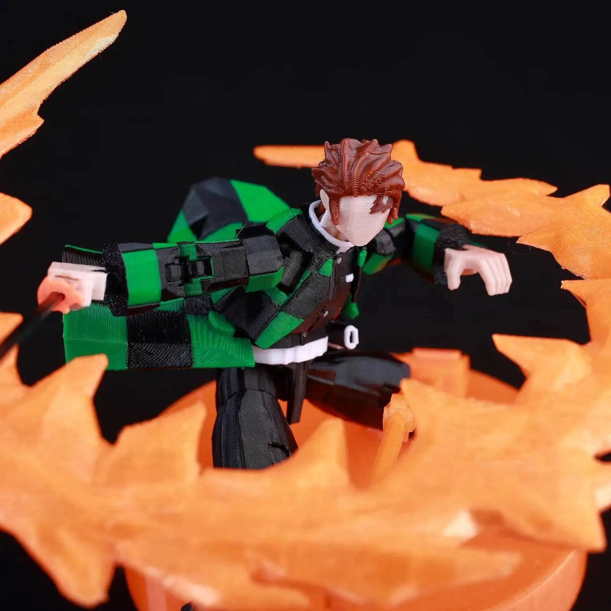 Figurine Demon Slayer Solo Leveling 14cm Articulée | Modèle 9L3D Collection - Pièces Interchangeables | Impression 3D Jouet 3D - KAWAII FAVIE