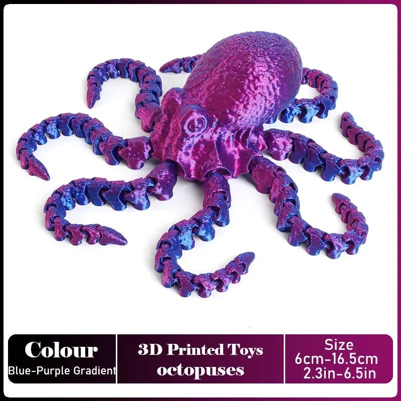 Figurine Dragon Articulée Imprimée en 3D | Modèle Décoratif avec Joints Mobiles | PLA Écologique Jouet 3D - KAWAII FAVIE