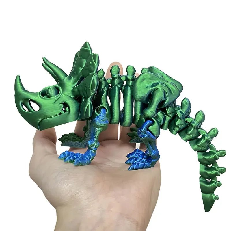 Figurine Dragon Articulée Imprimée en 3D | Modèle Décoratif avec Joints Mobiles | PLA Écologique Jouet 3D - KAWAII FAVIE
