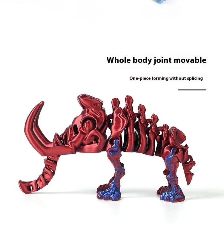 Figurine Dragon Articulée Imprimée en 3D | Modèle Décoratif avec Joints Mobiles | PLA Écologique Jouet 3D - KAWAII FAVIE