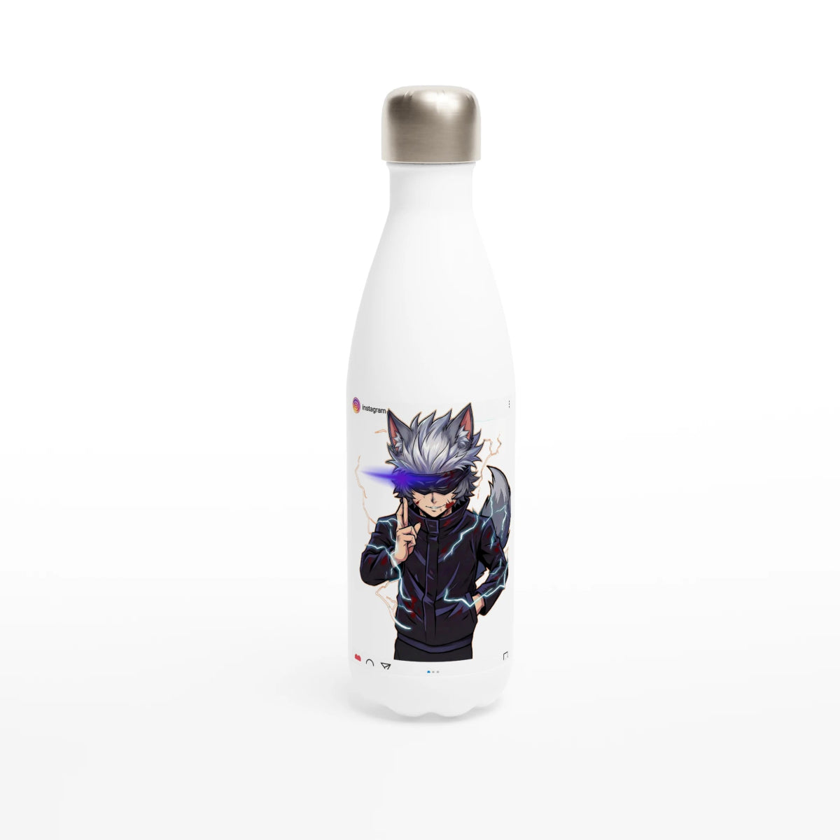 Gourde Isotherme 17oz Acier Inoxydable - Ruka Cos Gojo Full Power Final | Jujutsu Kaisen Gourde - KAWAII FAVIE