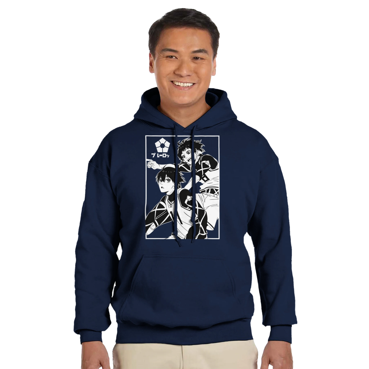 Hoodie Blue Lock Équipe Bachira&Isagi Graphisme - Sweat Capuche Unisexe Sweat-shirt- KAWAII FAVIE