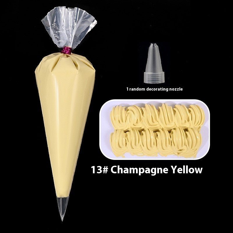 Kawahip Colle-Crème 60g 20 Couleurs Jaune champagne - Sac à Douille DIY Artisanat KAWAHIP- KAWAII FAVIE
