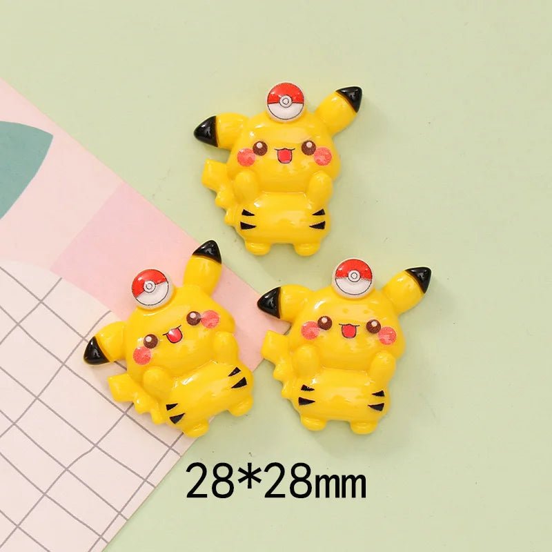 Lot d'Accessoires 10 pcs en Résine KAWAHIP | Charms Dessert et Animaux Mignons - DIY, Décoration Créative Charms - KAWAII FAVIE