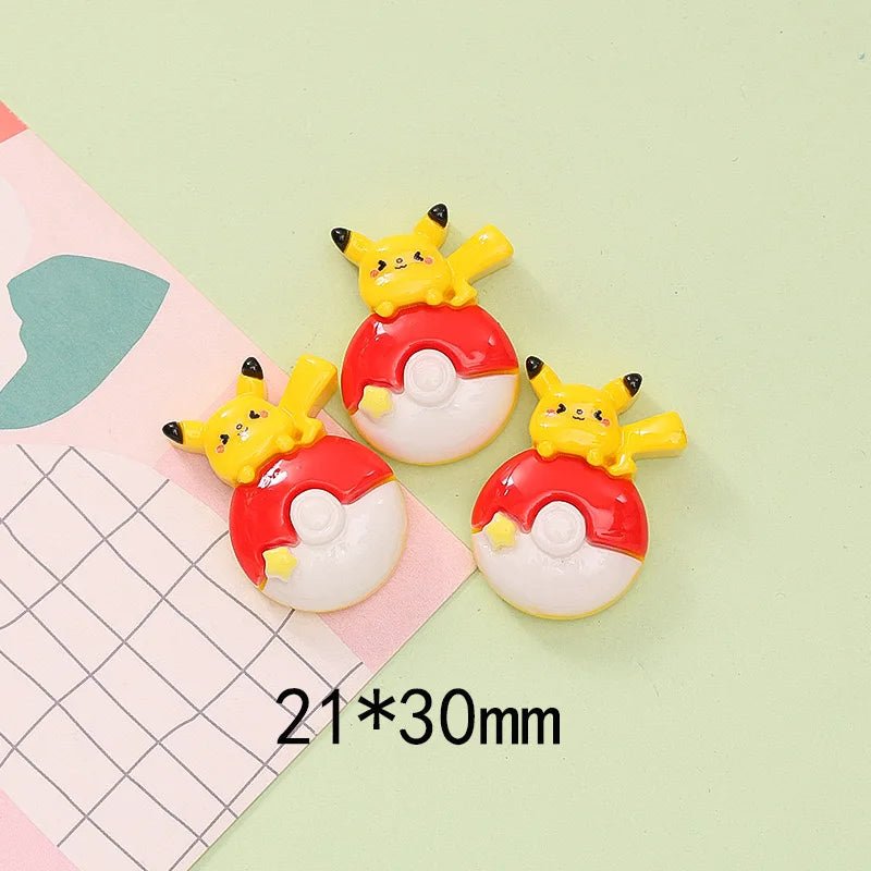 Lot d'Accessoires 10 pcs en Résine KAWAHIP | Charms Dessert et Animaux Mignons - DIY, Décoration Créative Charms - KAWAII FAVIE