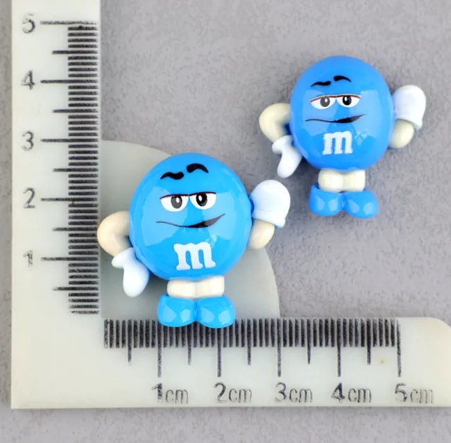 Lot de 20 Cabochons Résine Funny M Beans Kawaii | Accessoires DIY, Scrapbooking, Décoration Téléphone Charms - KAWAII FAVIE