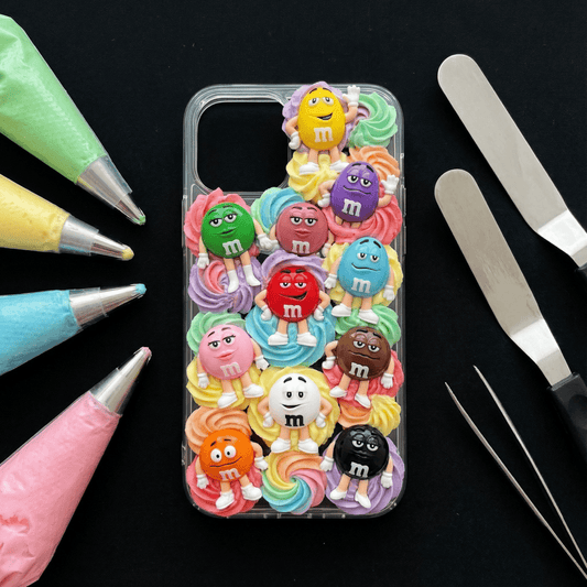 Lot de 20 Cabochons Résine Funny M Beans Kawaii | Accessoires DIY, Scrapbooking, Décoration Téléphone Charms - KAWAII FAVIE