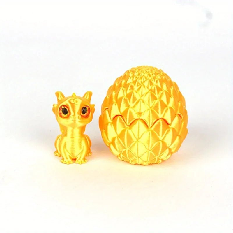 Lot d’Oeufs Dinosaure 3D Multicolores à Couvercle Flip | Décoration Bureau Créative - Cadeau Original Jouet 3D - KAWAII FAVIE