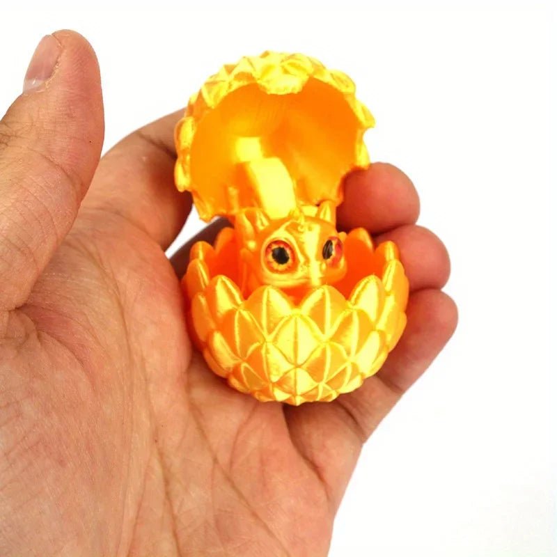 Lot d’Oeufs Dinosaure 3D Multicolores à Couvercle Flip | Décoration Bureau Créative - Cadeau Original Jouet 3D - KAWAII FAVIE