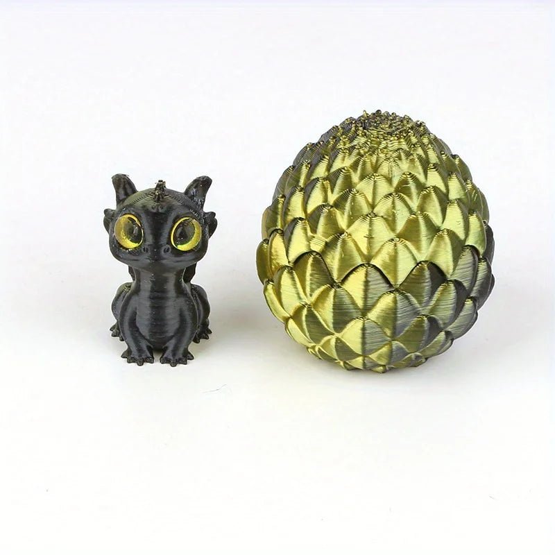 Lot d’Oeufs Dinosaure 3D Multicolores à Couvercle Flip | Décoration Bureau Créative - Cadeau Original Jouet 3D - KAWAII FAVIE