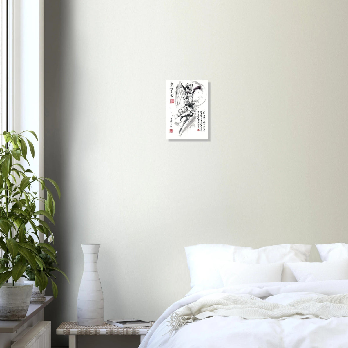 « Mikasa Ackerman Poster - L'Attaque des Titans-Papier Mat POSTER CADRE- KAWAII FAVIE