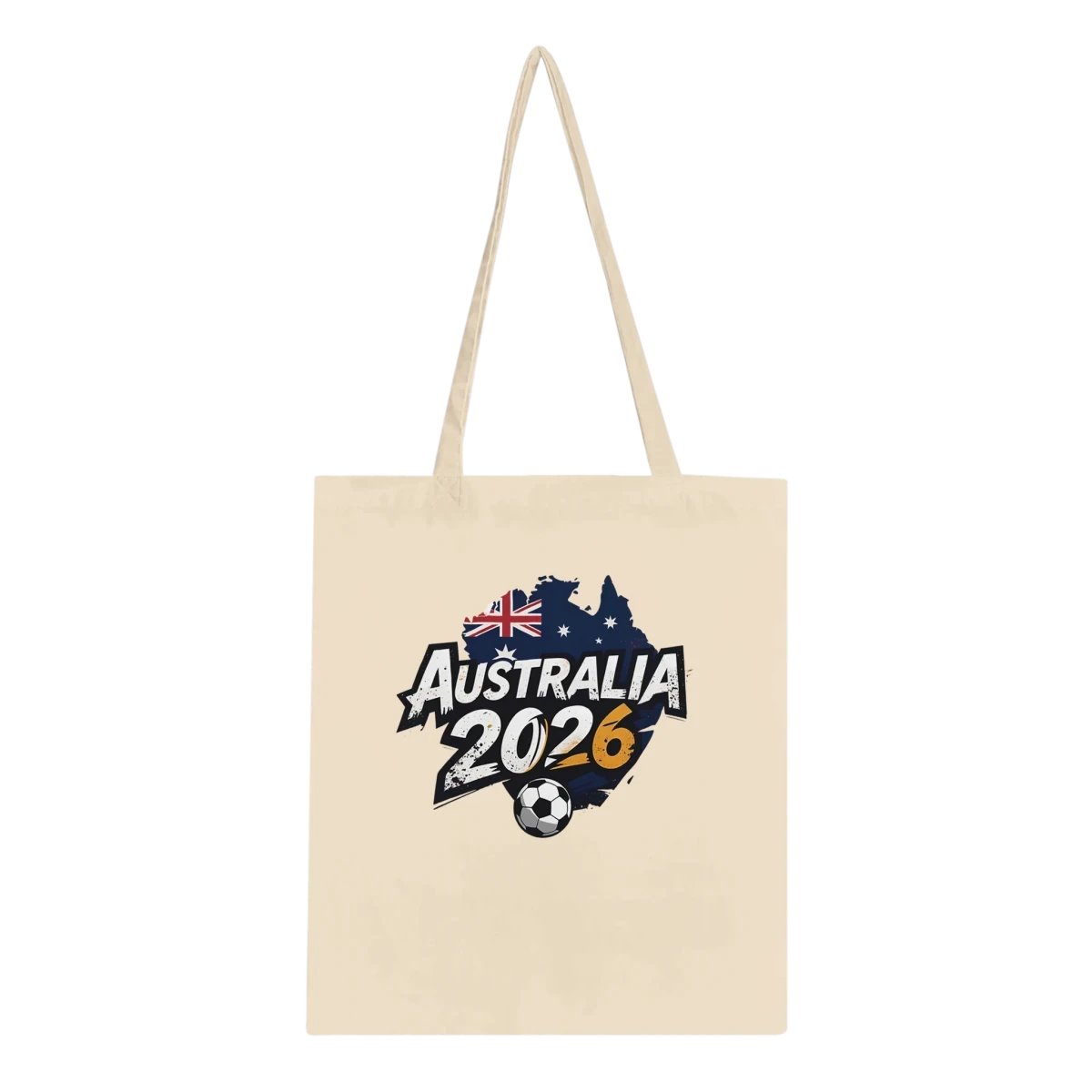 Sacs fourre-tout - Australie 2026 - Design Coupe du Monde Football | Maillot Supporters Sélection Nationale