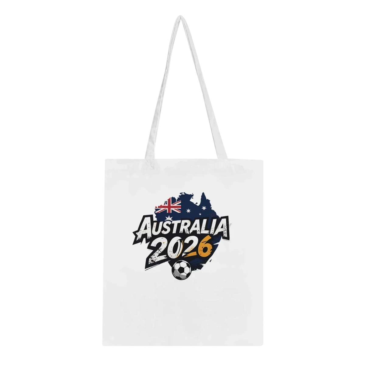 Sacs fourre-tout - Australie 2026 - Design Coupe du Monde Football | Maillot Supporters Sélection Nationale