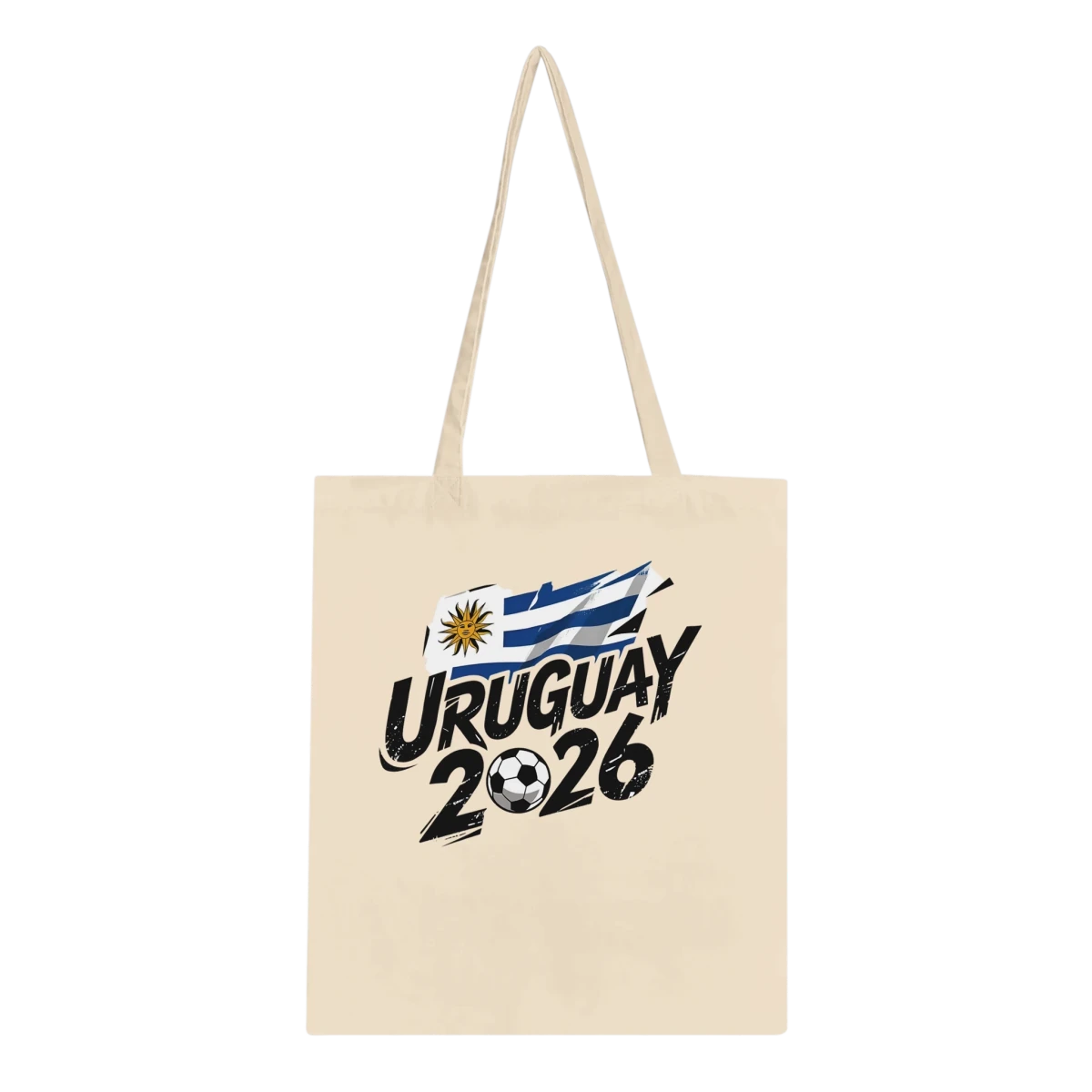Sacs fourre - tout - Uruguay 2026 - Design Coupe du Monde Football | Maillot Supporters Sélection Nationale sac - KAWAII FAVIE