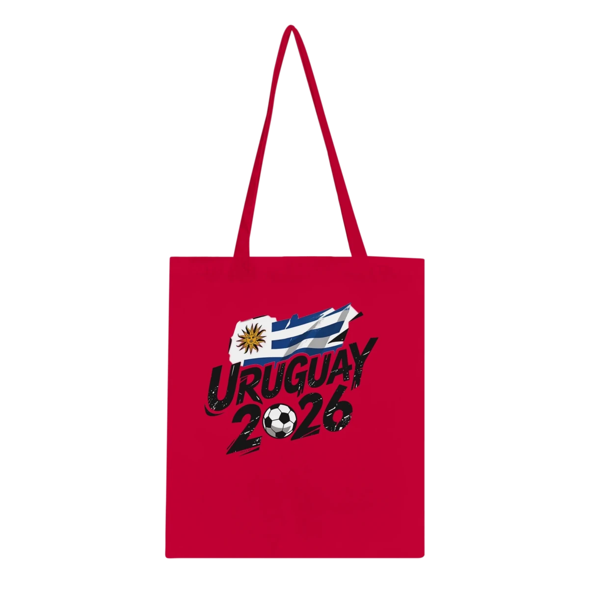 Sacs fourre - tout - Uruguay 2026 - Design Coupe du Monde Football | Maillot Supporters Sélection Nationale sac - KAWAII FAVIE