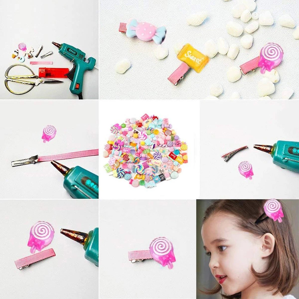 Set de 30 Charmes Slime Bonbon en Résine | Accessoires DIY Loisirs Créatifs - Collection Décoration KAWAHIP Charms - KAWAII FAVIE