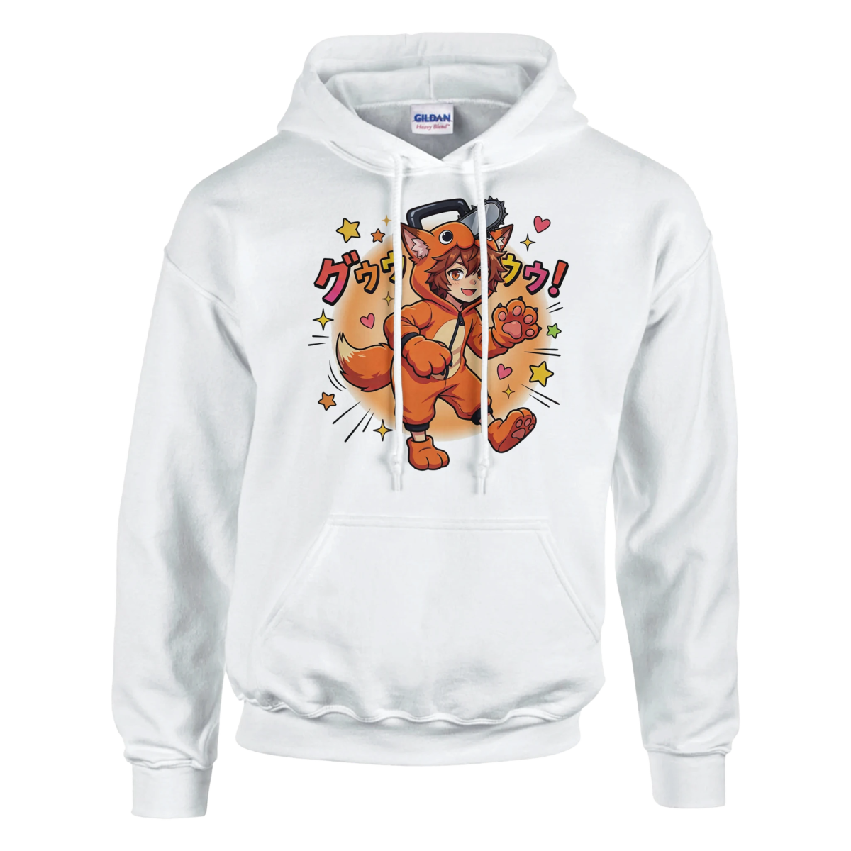 Sweat à Capuche Ruka en Pochita | Hoodie Unisexe Chainsaw Man Sweat-shirt - KAWAII FAVIE