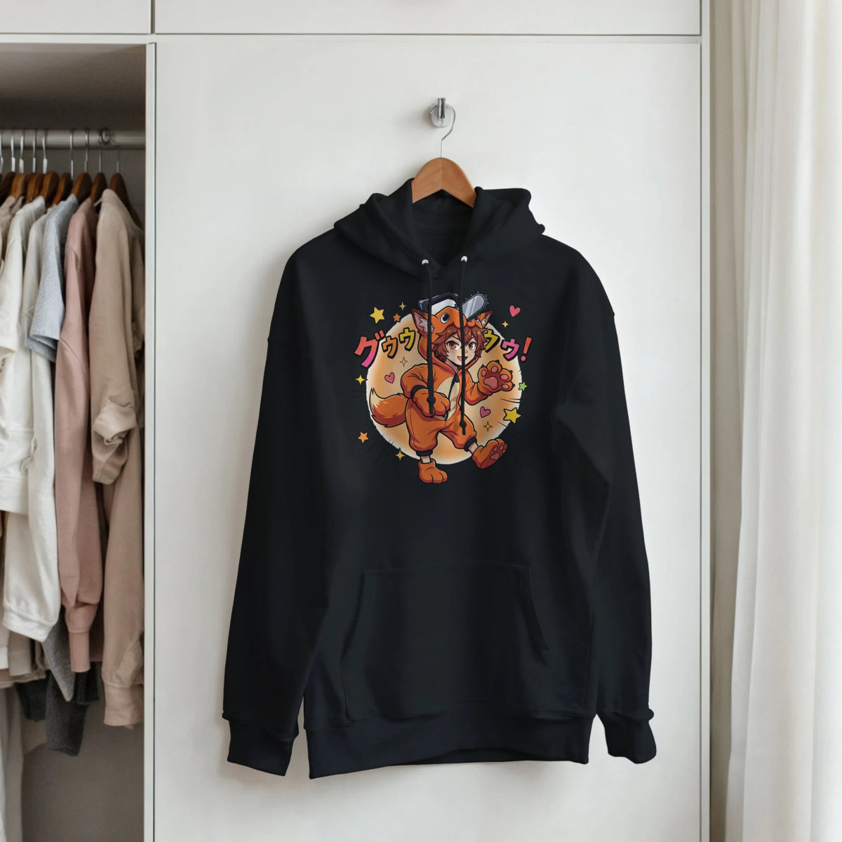 Sweat à Capuche Ruka en Pochita | Hoodie Unisexe Chainsaw Man Sweat-shirt - KAWAII FAVIE