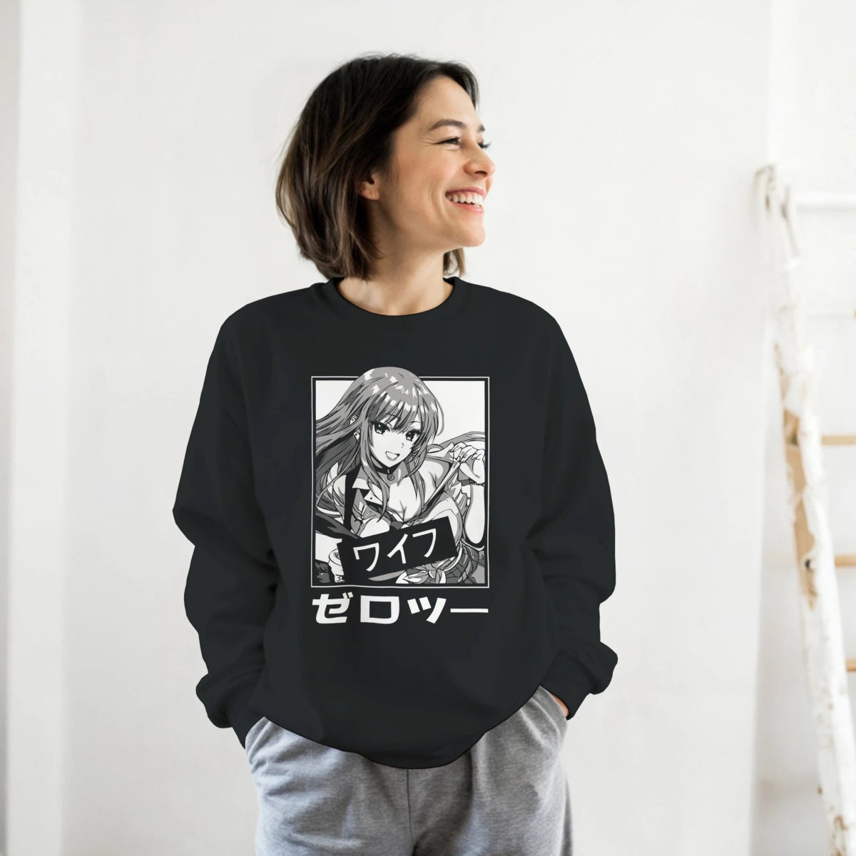 Sweat à Capuche Unisexe | MY DRESS - UP DARLING - Design d'Estampe Anime « Waifu » Sweat-shirt - KAWAII FAVIE