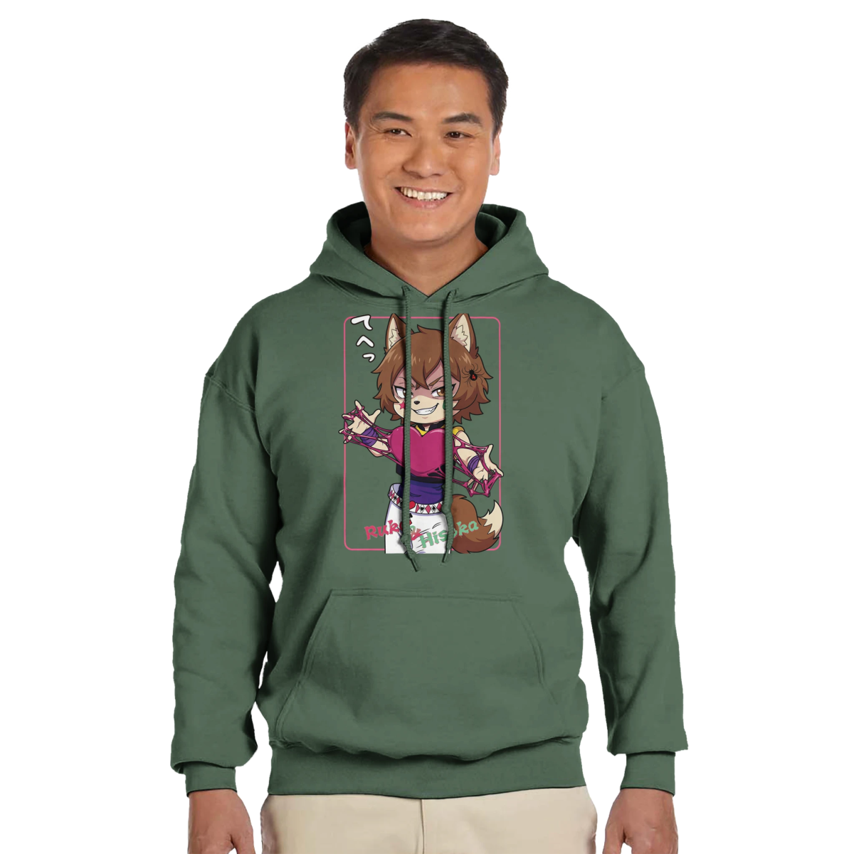 Sweat à Capuche Unisexe | Ruka Cos Hisoka (Hunter x Hunter) Print Material - KAWAII FAVIE