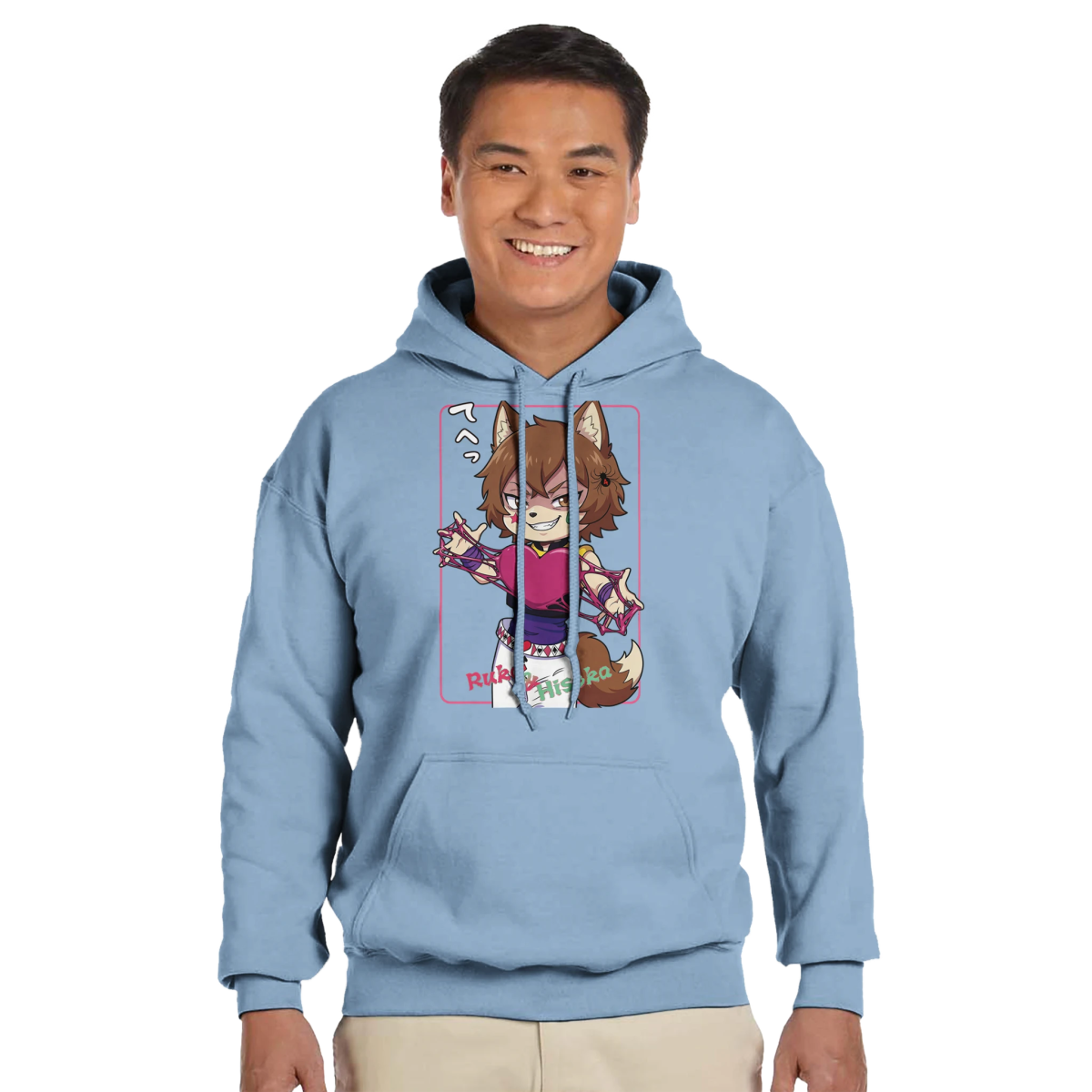 Sweat à Capuche Unisexe | Ruka Cos Hisoka (Hunter x Hunter) Print Material - KAWAII FAVIE