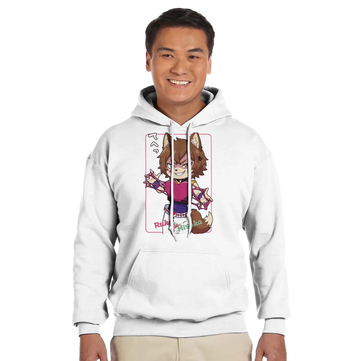 Sweat à Capuche Unisexe | Ruka Cos Hisoka (Hunter x Hunter) Print Material - KAWAII FAVIE