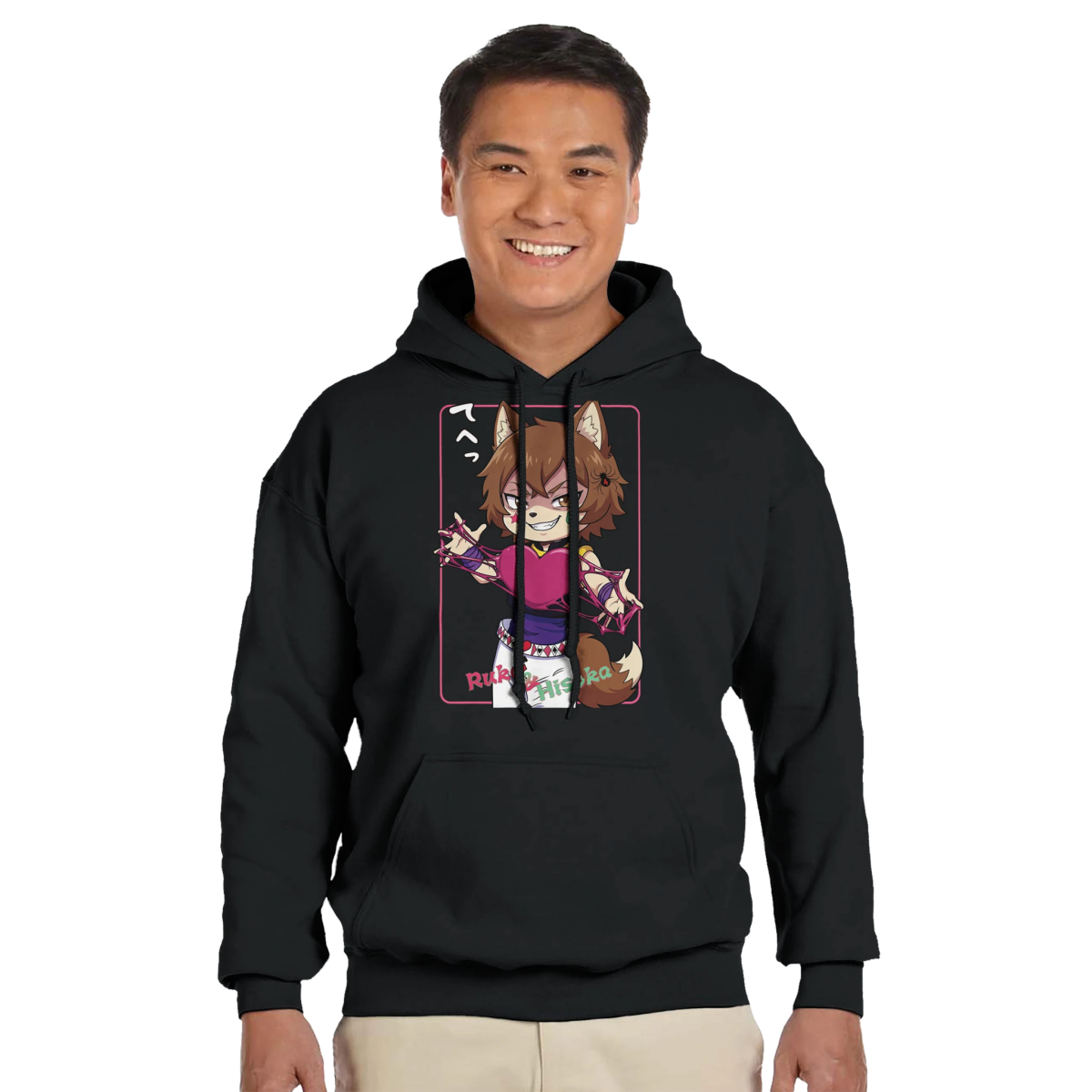 Sweat à Capuche Unisexe | Ruka Cos Hisoka (Hunter x Hunter) Print Material - KAWAII FAVIE