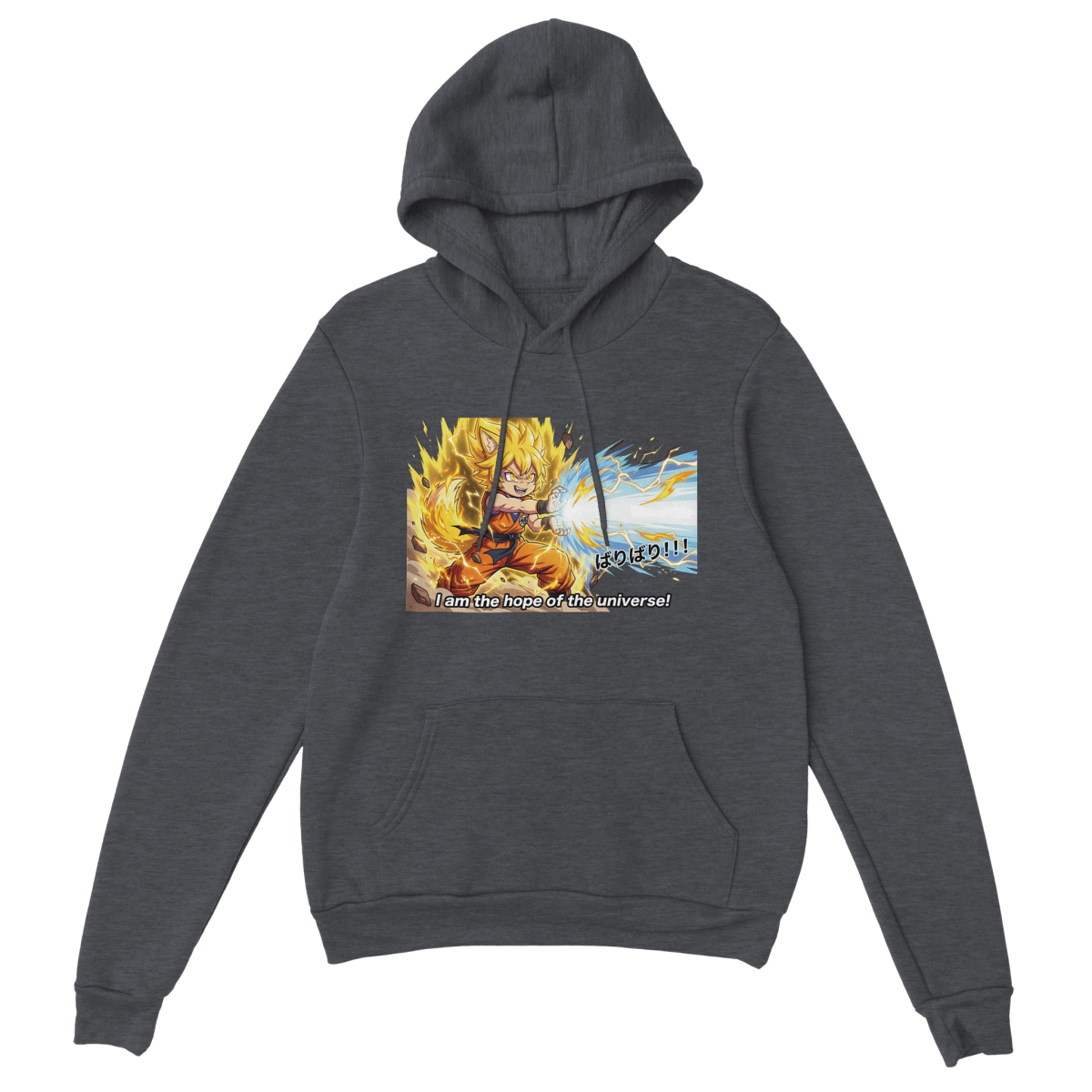 Sweat à Capuche Unisexe | Transformation Super Saiyan de Ruka | Dragon Ball Sweat-shirt - KAWAII FAVIE