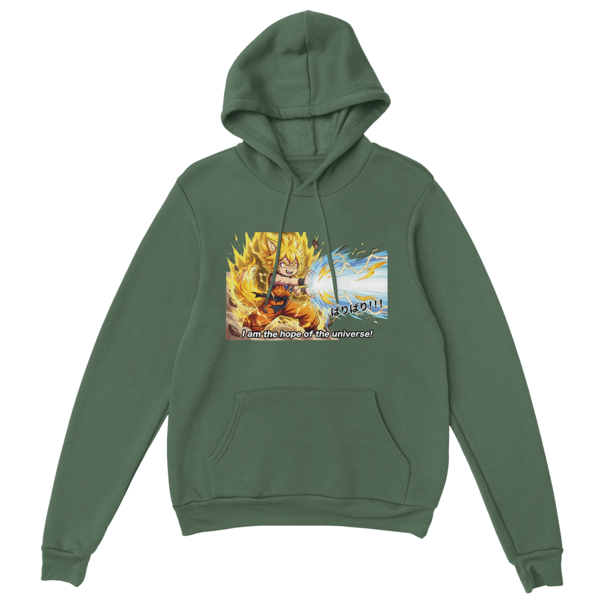 Sweat à Capuche Unisexe | Transformation Super Saiyan de Ruka | Dragon Ball Sweat-shirt - KAWAII FAVIE