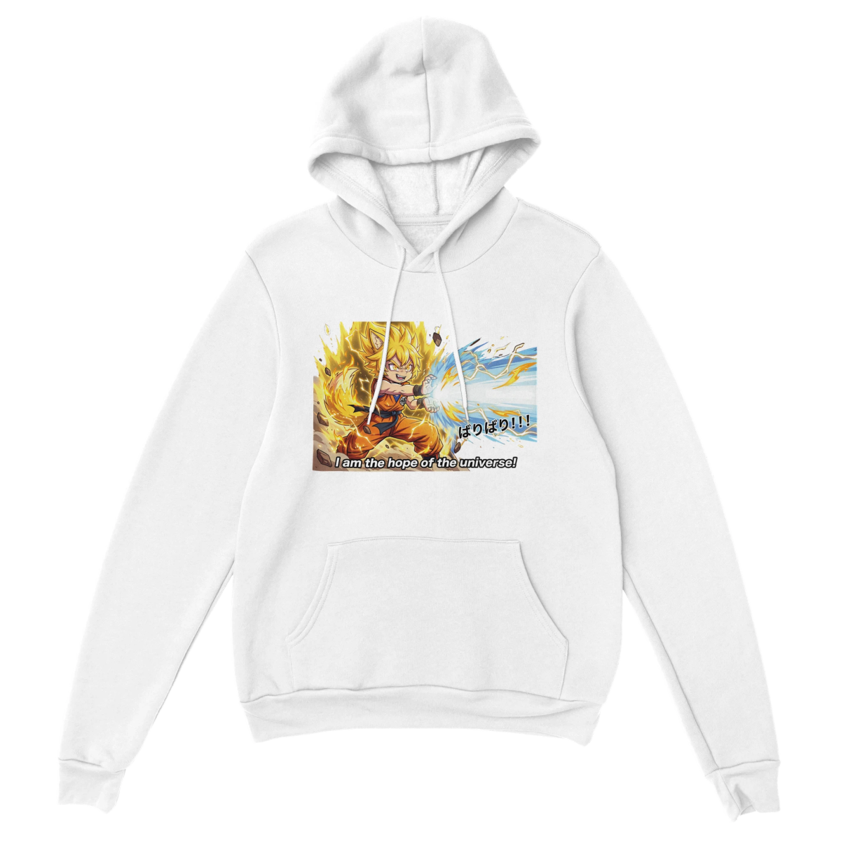 Sweat à Capuche Unisexe | Transformation Super Saiyan de Ruka | Dragon Ball Sweat-shirt - KAWAII FAVIE