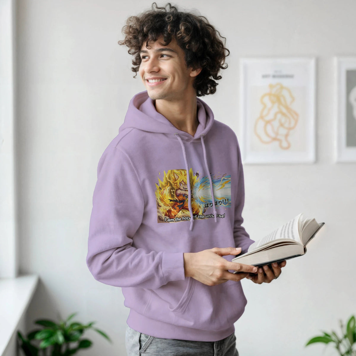 Sweat à Capuche Unisexe | Transformation Super Saiyan de Ruka | Dragon Ball Sweat-shirt - KAWAII FAVIE