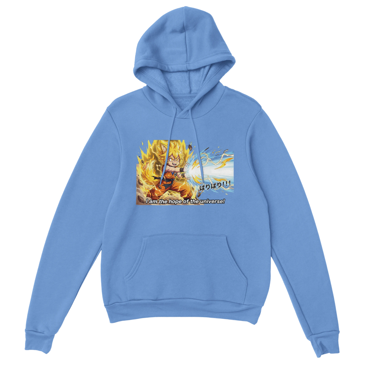 Sweat à Capuche Unisexe | Transformation Super Saiyan de Ruka | Dragon Ball Sweat-shirt - KAWAII FAVIE