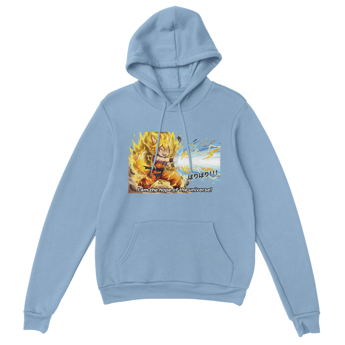 Sweat à Capuche Unisexe | Transformation Super Saiyan de Ruka | Dragon Ball Sweat-shirt - KAWAII FAVIE