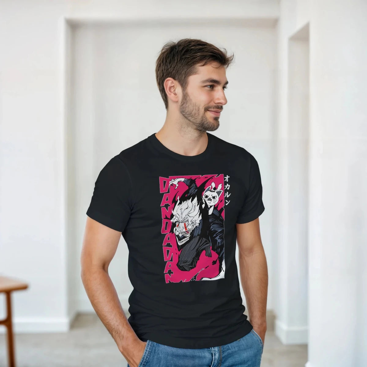 T-shirt 100% Coton - Dandadan Okarun & Momo Cool Vibes - Style Manga Urbain T-shirt - KAWAII FAVIE