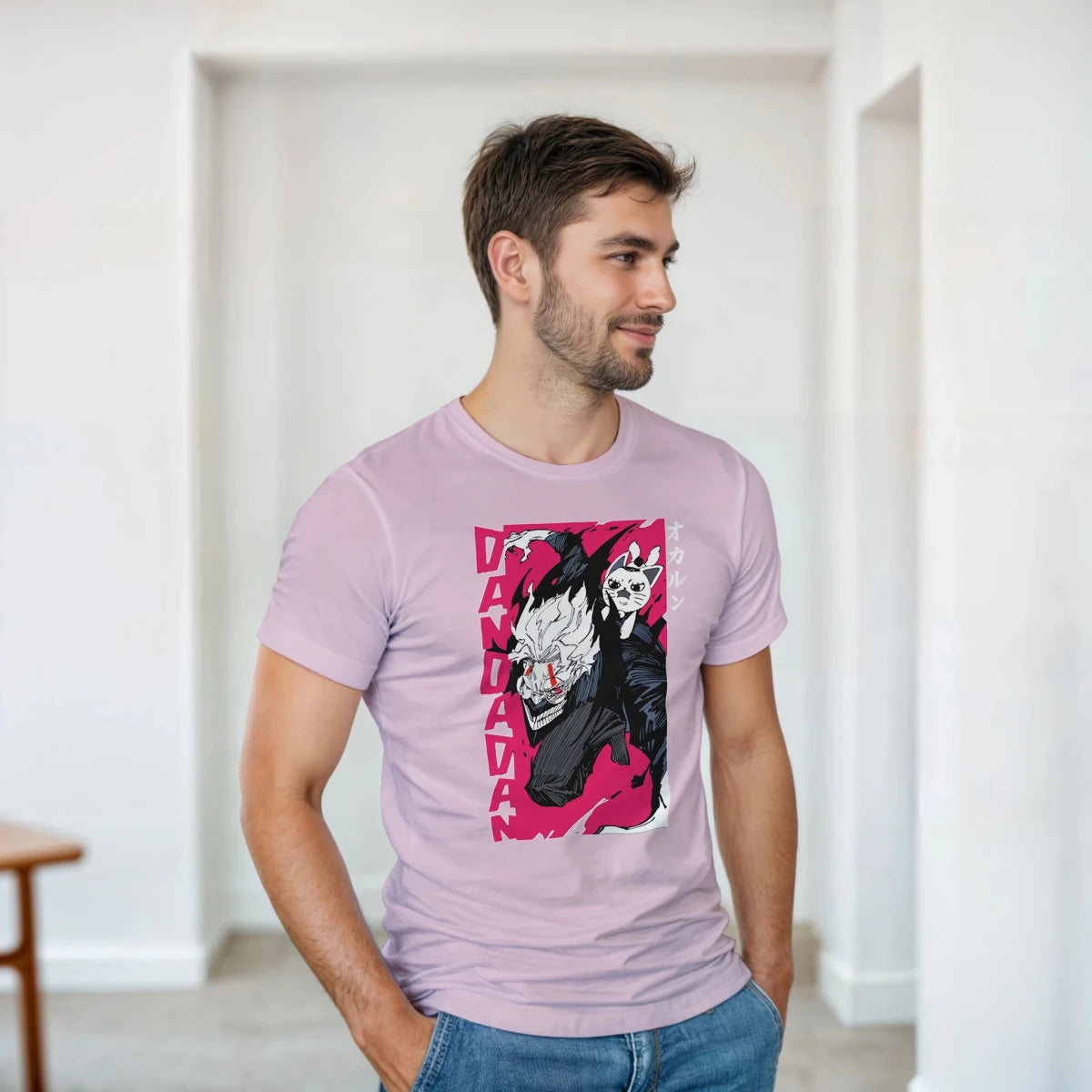 T-shirt 100% Coton - Dandadan Okarun & Momo Cool Vibes - Style Manga Urbain T-shirt - KAWAII FAVIE