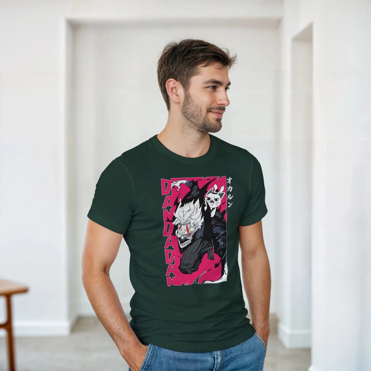 T-shirt 100% Coton - Dandadan Okarun & Momo Cool Vibes - Style Manga Urbain T-shirt - KAWAII FAVIE