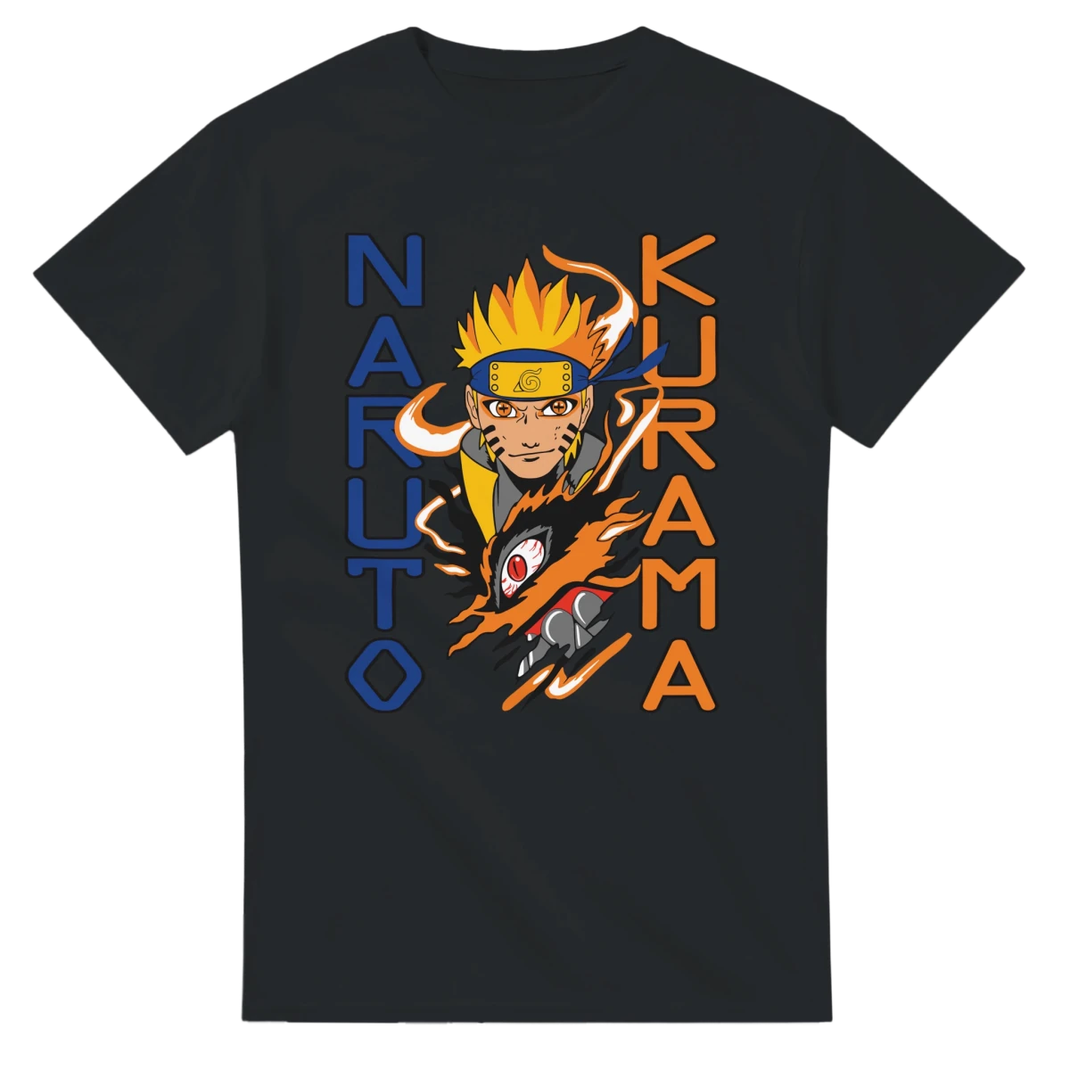 T-shirt 100% Coton Naruto & Kurama - Style Anime Streetwear Instagram - Confort Premium T-shirt - KAWAII FAVIE