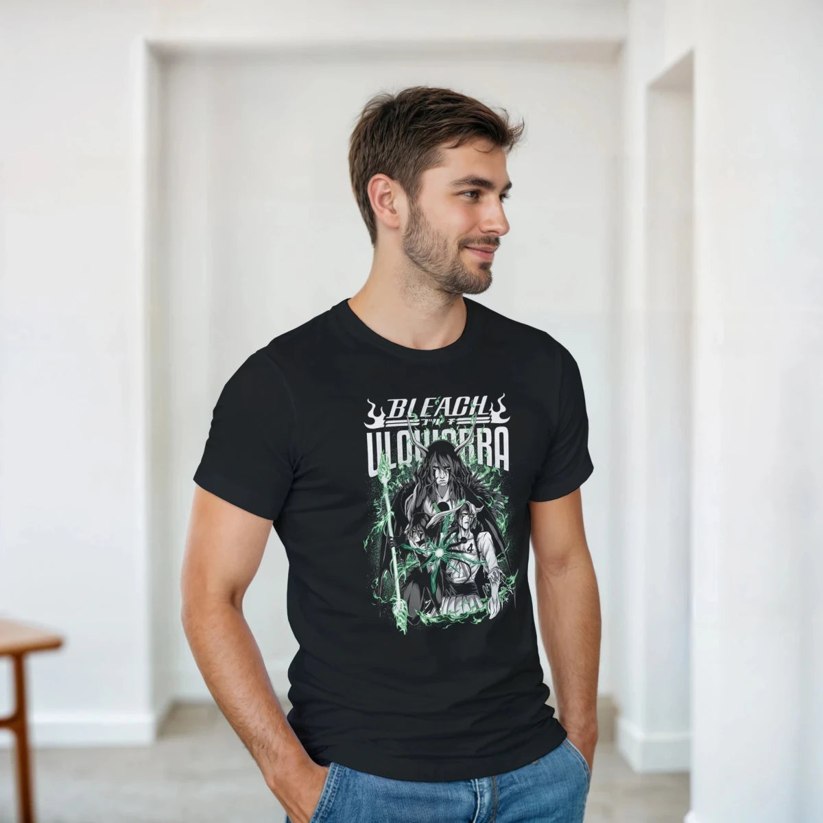 T-shirt BLEACH Édition Ultime des Espadas | Design Puissant avec Ulquiorra - Unisexe T-shirt - KAWAII FAVIE