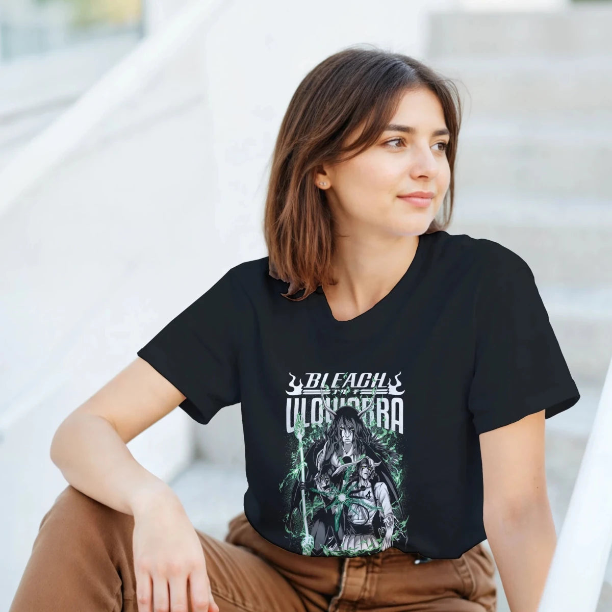 T-shirt BLEACH Édition Ultime des Espadas | Design Puissant avec Ulquiorra - Unisexe T-shirt - KAWAII FAVIE